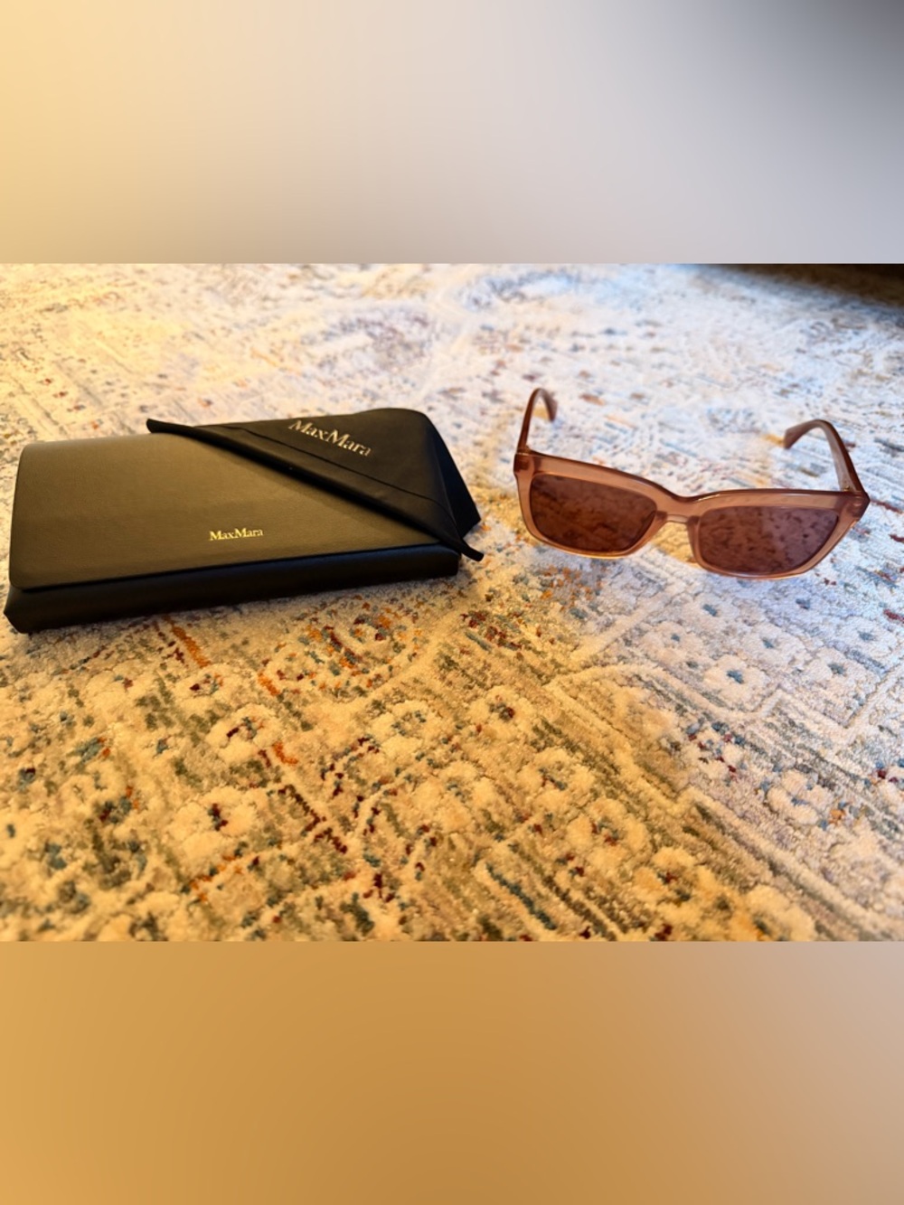 MaxMara Sunglasses with Case & Cloth